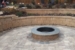 Grand fire pit with cap