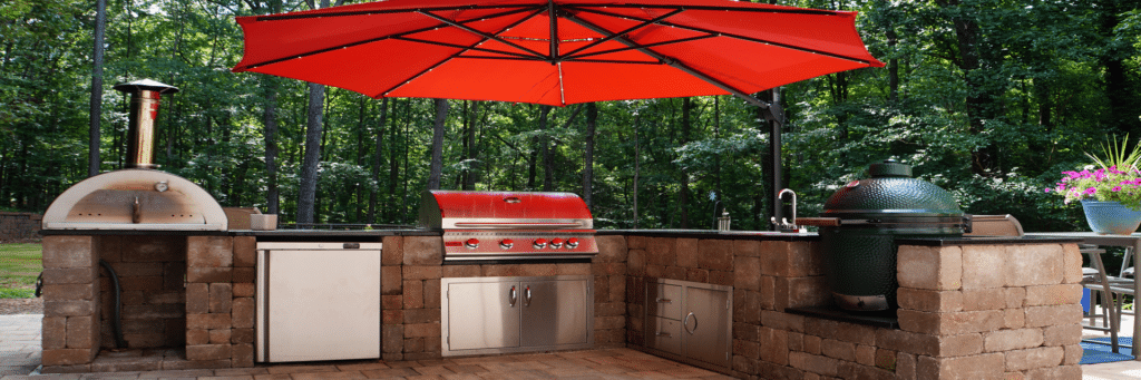 Outdoor Kitchens, Fireplaces and Fire Pits